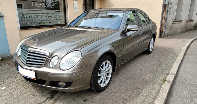 Mercedes-Benz Klasa E cena 27800 przebieg: 182000, rok produkcji 2008 z Leszno małe 37